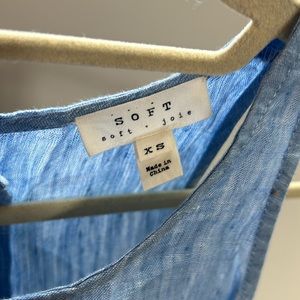 100% linen tank